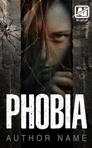 Pre-made Horror, Thriller & Suspense Ebook Cover: Phobia