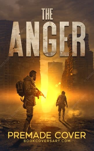 Ready Made Action & Adventure, Dystopia, Horror Book Cover: The Anger
