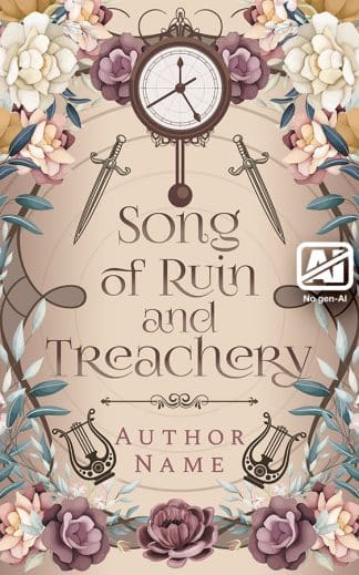 Pre-made Fantasy, Paranormal Cover Design: Song of Ruin and Treachery