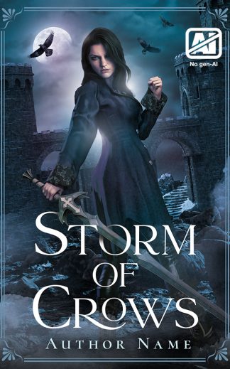 Pre-made Fantasy, Paranormal Cover Design: Storm of Crows