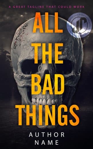 Premade Horror Book Cover: ALL THE BAD THINGS