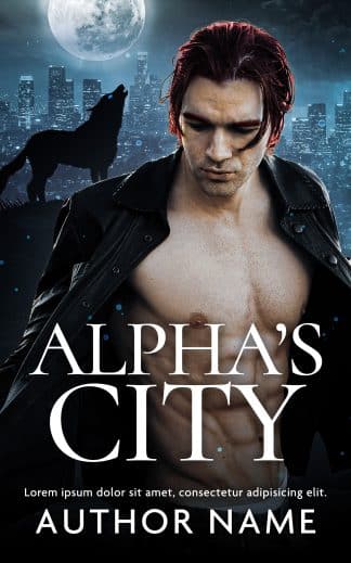 Pre-made Paranormal Book Cover: Alpha's City