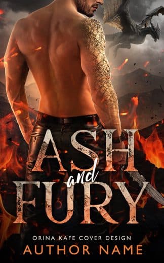 Ready Made Fantasy, Paranormal, Romance Book Cover: Ash and Fury