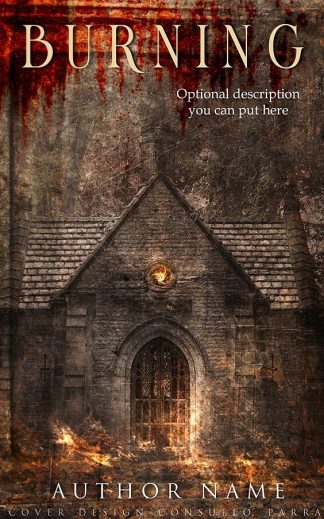 Premade Horror Book Cover: Burning