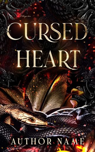 Pre-made Fantasy, Young Adult Cover Design: Cursed Heart