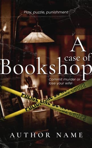 Pre-made Cozy, Mystery, Thriller & Suspense Ebook Cover: Premade Dark Academia Thriller Book Cover – Cozy Mystery | Vintage Suspense & Crime Fiction
