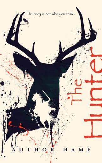 Ready Made Action & Adventure, Fantasy, Thriller & Suspense Book Cover: Premade Dark Fantasy Book Cover – Action Thriller | Negative Space Silhouette Art