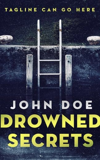 Pre-made Mystery, Thriller & Suspense Ebook Cover: Drowned Secrets