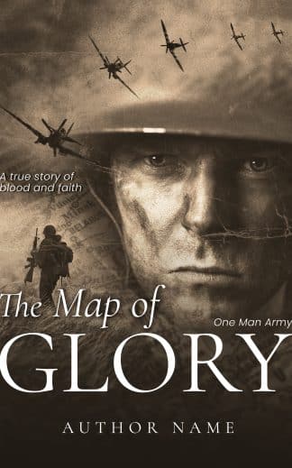 Premade Action & Adventure, Historical Fiction, Thriller & Suspense Book Cover: Premade Historical War Fiction Book Cover – Military Thriller | WWII Action & Survival