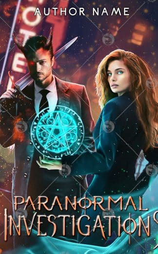Premade Fantasy, Mystery, Paranormal Book Cover: Paranormal Investigations