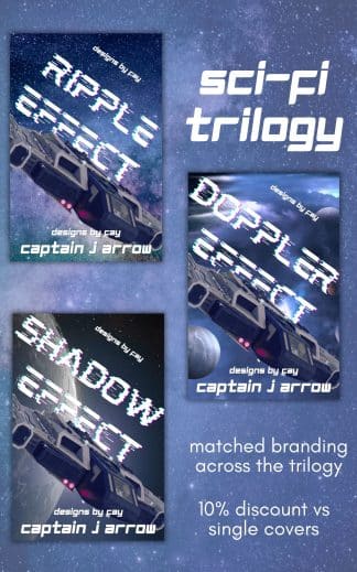 Ready Made Sci-Fi Ebook Cover: Space Effects sci fi trilogy series