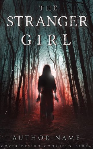 Pre-made Horror Book Cover: The Stranger Girl