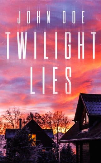 Pre-made Thriller & Suspense Book Cover: Twilight Lies
