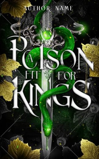 Pre-made Fantasy, Historical Fiction, Young Adult Ebook Cover: A Poison fit for Kings