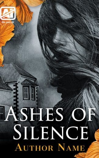 Premade Literary Fiction, Young Adult Book Cover: Ashes of Silence