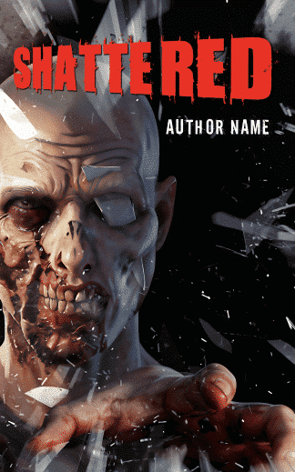 Premade Horror Ebook Cover: Shattered