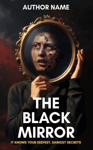 Premade Horror Book Cover: Mirror