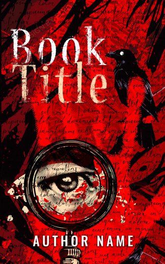 Pre-made Horror, Mystery, Thriller & Suspense Cover Design: Dark crow