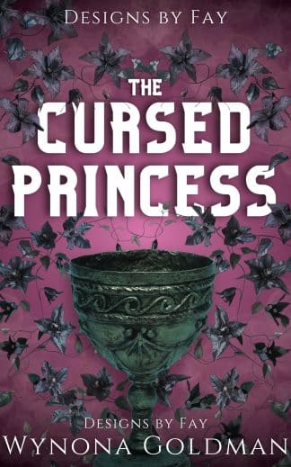 Pre-made Fantasy, Romance Cover Design: The Cursed Princess dark romantasy