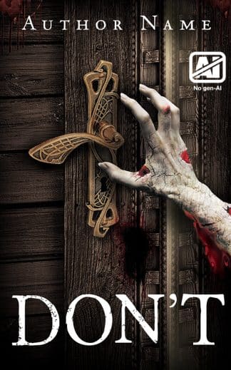 Pre-made Horror Book Cover: Don't