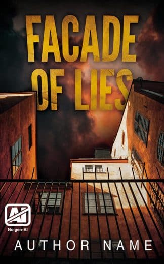 Pre-made Mystery, Thriller & Suspense Cover Design: Facade of Lies