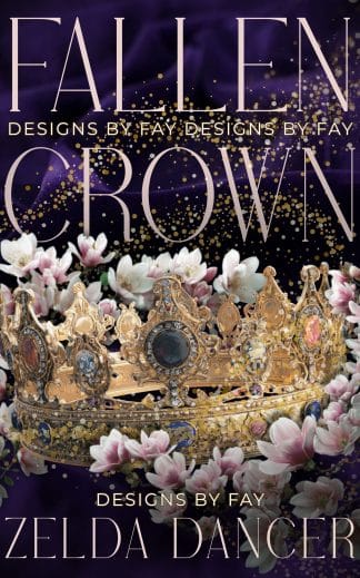 Premade Fantasy, Romance Cover Design: Fallen crown romantasy