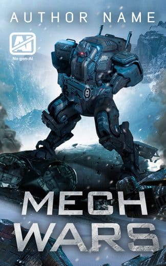 Ready Made Sci-Fi Ebook Cover: Mech Wars