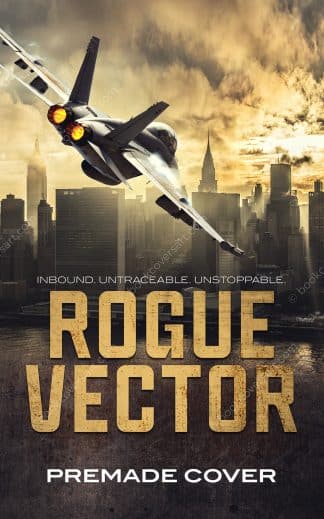 Premade Action & Adventure, Thriller & Suspense Book Cover: Rogue Vector