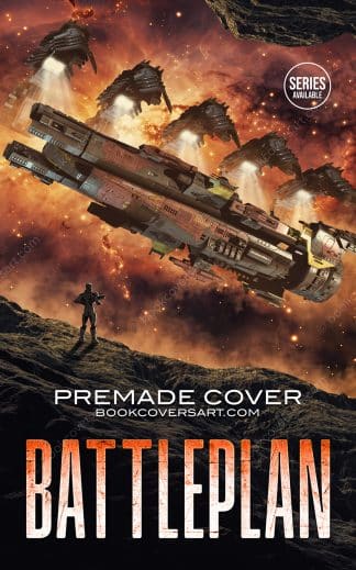 Premade Sci-Fi Ebook Cover: Battleplan