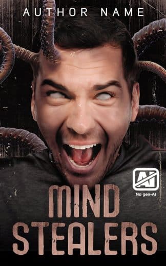 Pre-made Horror Cover Design: Mind Stealers
