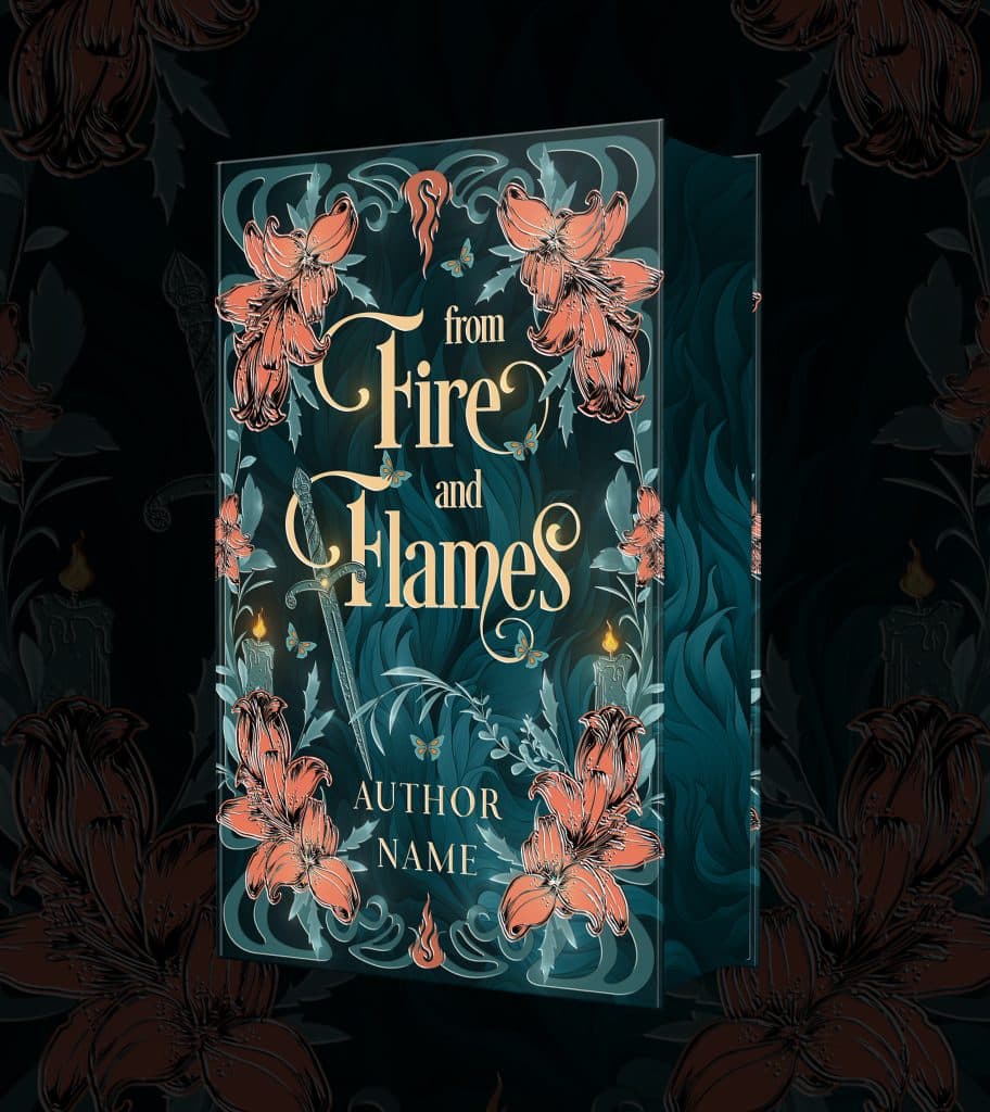 Spring Fire Book From Fire and Flames - The Book Cover Designer