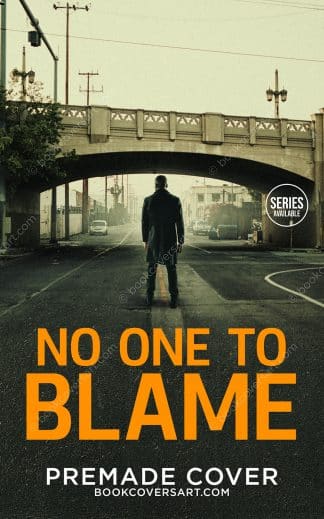Premade Thriller & Suspense Ebook Cover: No One to Blame