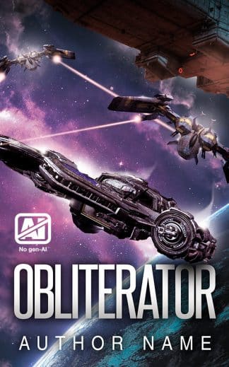 Ready Made Sci-Fi Book Cover: Obliterator