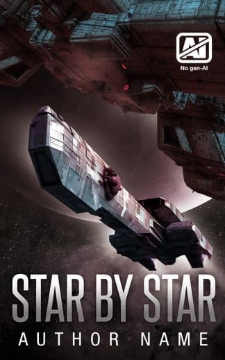 Premade Sci-Fi Book Cover: Star by Star
