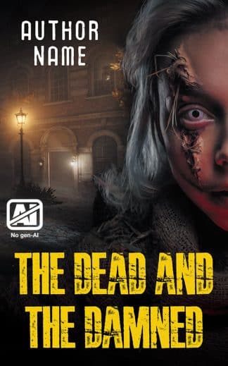 Pre-made Horror Book Cover: The Dead and the Damned