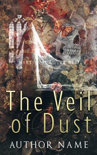 Ready Made Horror, Mystery, Paranormal Cover Design: THE VEIL OF DUST — Atmospheric Symbolic Fiction Premade Cover