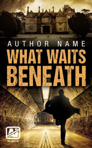 Premade Horror, Thriller & Suspense Cover Design: What Waits Beneath