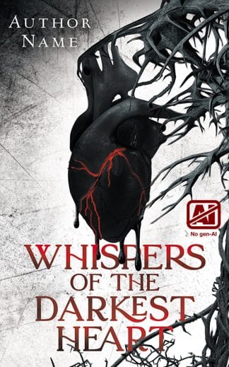 Premade Fantasy, Horror, Paranormal Cover Design: Whispers of the Darkest Heart