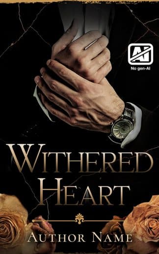 Premade Erotica, Romance Book Cover: Withered Heart