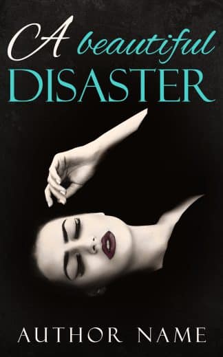 Ready Made Literary Fiction, Romance, Thriller & Suspense Ebook Cover: A Beautiful Disaster - Psychological Thriller & Domestic Suspense Premade Book Cover