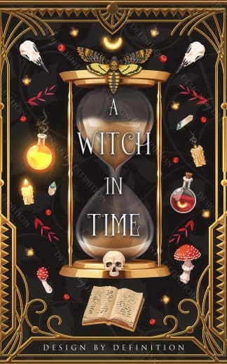 Premade Fantasy, Mystery, Paranormal Cover Design: A Witch in Time Paranormal cover