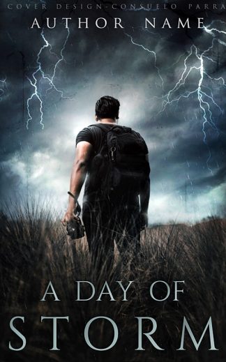 Pre-made Action & Adventure Cover Design: A day of Storm