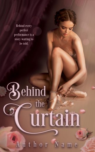 Ready Made Chick Lit, Cozy, Romance Ebook Cover: Behind the Curtain