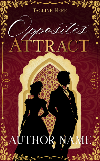 Ready Made Historical Fiction, Romance Cover Design: Opposites Attract