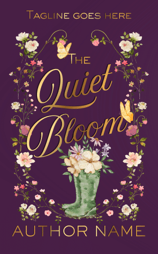 Pre-made Chick Lit, Cozy, Romance Ebook Cover: The Quiet Bloom