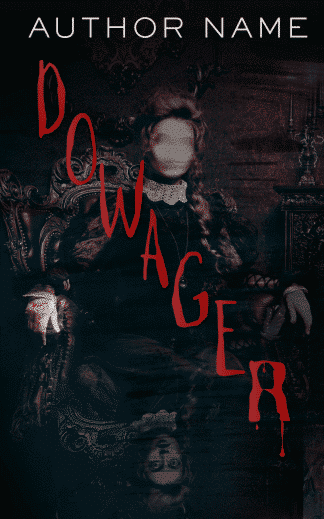 Premade Horror Ebook Cover: Dowager