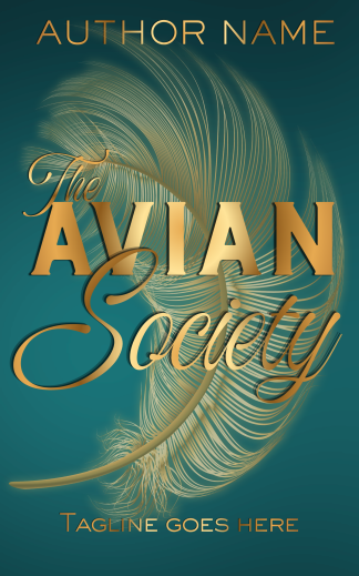 Pre-made Fantasy, Literary Fiction, Mystery, Young Adult Ebook Cover: The Avian Society