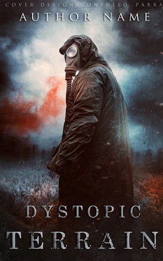 Premade Dystopia, Sci-Fi Ebook Cover: Dystopic Terrain