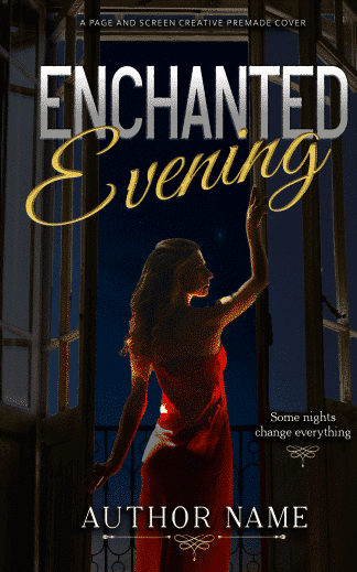 Pre-made Chick Lit, Erotica, Romance Ebook Cover: Enchanted Evening