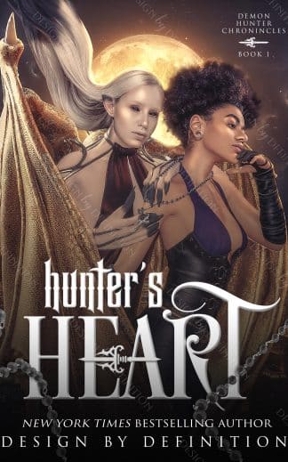 Pre-made Fantasy, Paranormal, Romance Cover Design: Hunter's Heart PNR cover
